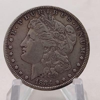 1884 U. S. Mint Mogan Silver Dollar (#270)