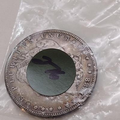 1888 U. S. Mint Mogan Silver Dollar (#276)