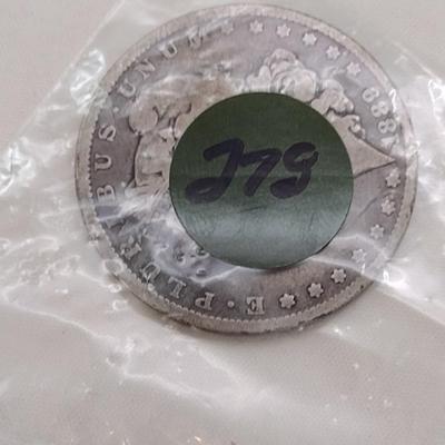 1889 U. S. Mint Mogan Silver Dollar (#278)