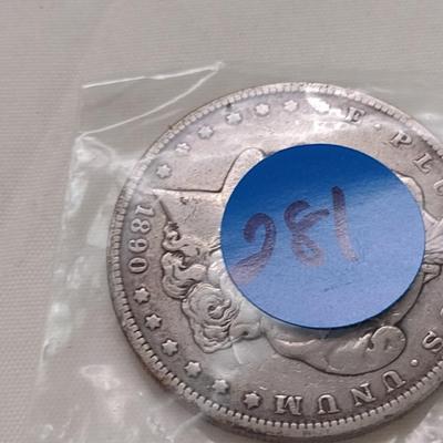 1890-S U. S. Mint Mogan Silver Dollar (#281)