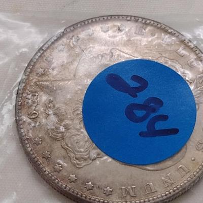1891-S U. S. Mint Mogan Silver Dollar (#284)