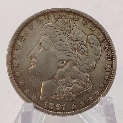 1891 U. S. Mint Mogan Silver Dollar (#285)