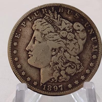 1897-S U. S. Mint Mogan Silver Dollar (#290)