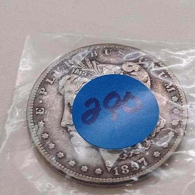 1897-S U. S. Mint Mogan Silver Dollar (#290)