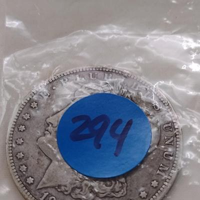 1901-O U. S. Mint Mogan Silver Dollar (#294)