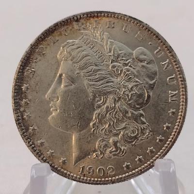 1902 U. S. Mint Mogan Silver Dollar (#296)