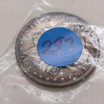 1902-O U. S. Mint Mogan Silver Dollar (#297)