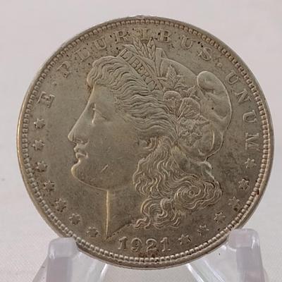 1921 U. S. Mint Mogan Silver Dollar (#299)