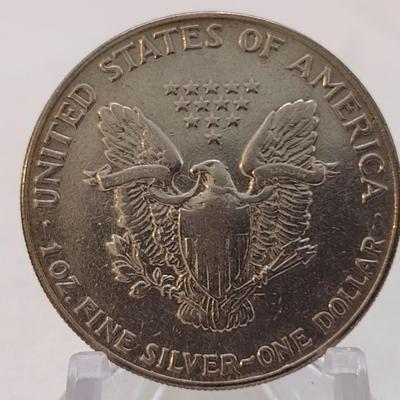 1988 U. S. Mint American Eagle Silver Dollar (#303)