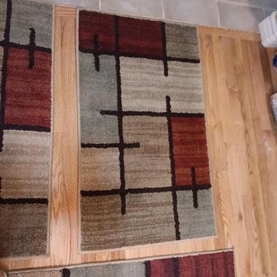ORIAN GARDEN SPICE GRID ACCENT RUGS