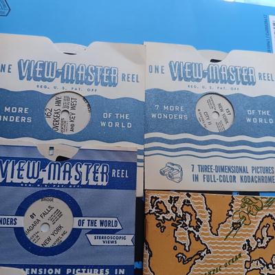 VINTAGE VIEW MASTER, ART SUPPLIES, CHICO'S CELL PHONE CHARGER KEYCHAIN AND MORE
