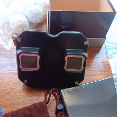 VINTAGE VIEW MASTER, ART SUPPLIES, CHICO'S CELL PHONE CHARGER KEYCHAIN AND MORE
