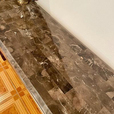 Marble entry table/ hall table