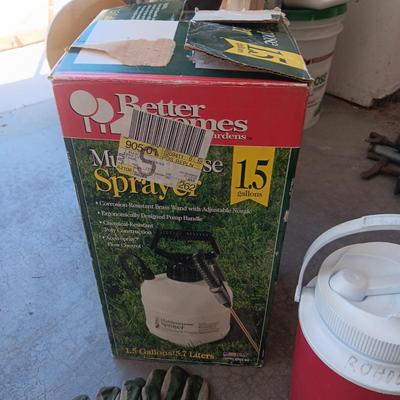 SPRAYER, BEVERAGE COOLER, HARDWARE AND MORE