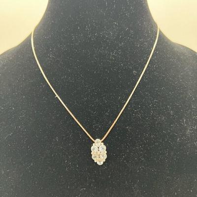 Edwardian Style Aquamarine Necklace