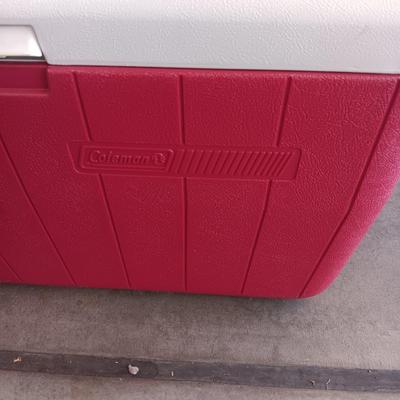LARGER COLEMAN FOOD/BEVERAGE COOLER