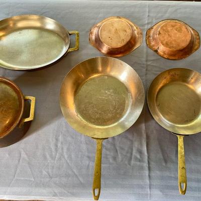 Limited edition Paul Revere copper pots