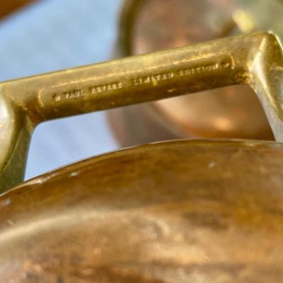 Limited edition Paul Revere copper pots