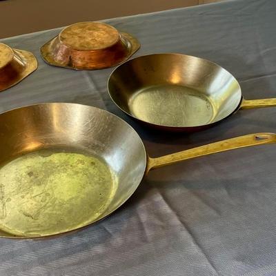 Limited edition Paul Revere copper pots