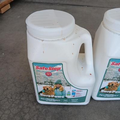 TWO 8 POUND CONTAINERS OF ICE MELT
