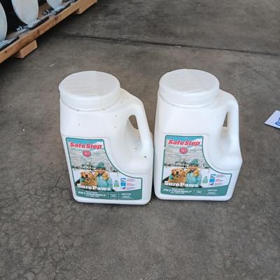 TWO 8 POUND CONTAINERS OF ICE MELT