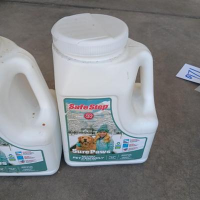 TWO 8 POUND CONTAINERS OF ICE MELT
