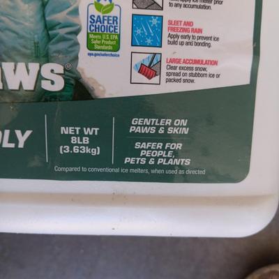 TWO 8 POUND CONTAINERS OF ICE MELT