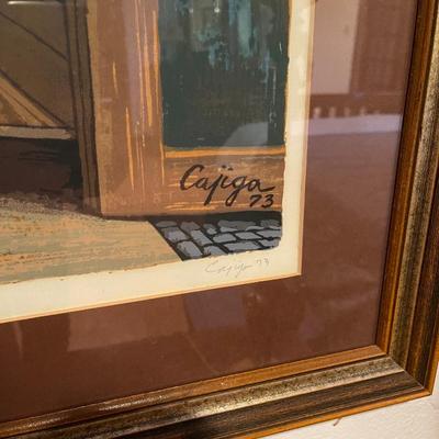 Original 1973 Luis Cajiga