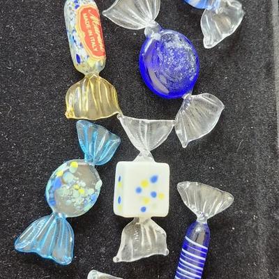 Vintage Murano Twisted Glass Candies
