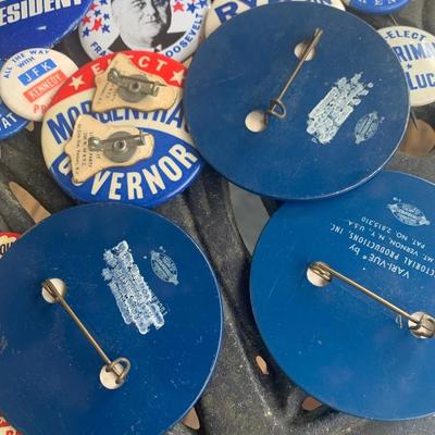 HUGE Vintage Political Buttons Collection