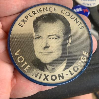 HUGE Vintage Political Buttons Collection