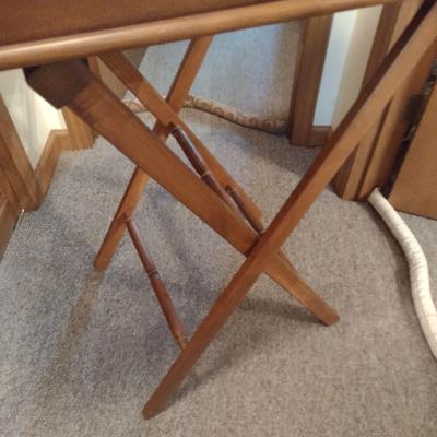 Butler TrayTable with Folding Stand