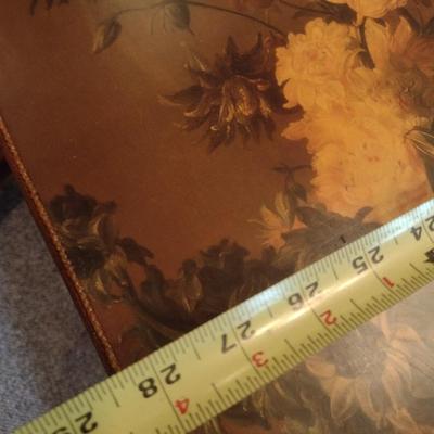 Vintage Fire Screen Fold Out Table