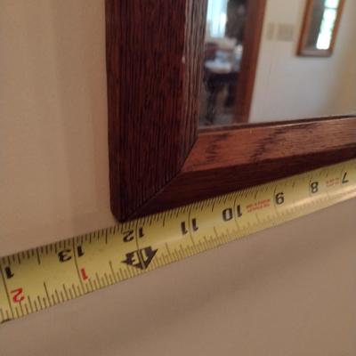 Wood Framed Wall Mirror