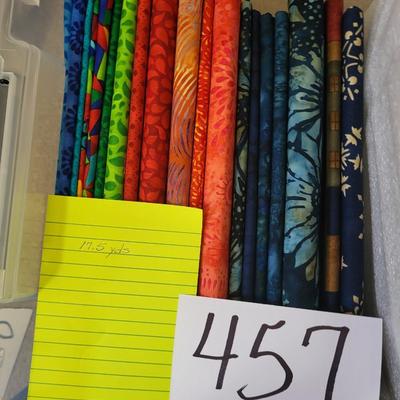 SEWING MATERIAL FROM QUILTING STORES (6)