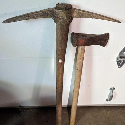 Sledge Hammer Axe & Pick Axe