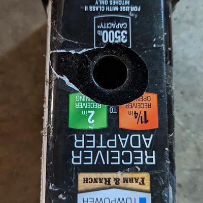 1 1/4" 2" Receiver Adapter