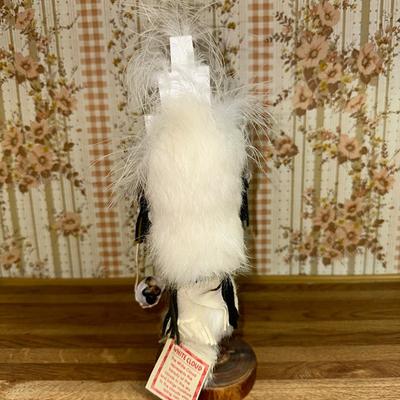 9 KACHINA DOLL WHITE CLOUD DANCER 10" ARTIST SIGNED