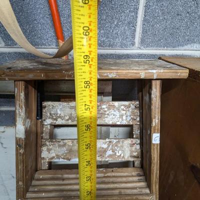 Wooden Ladder Approx 59"