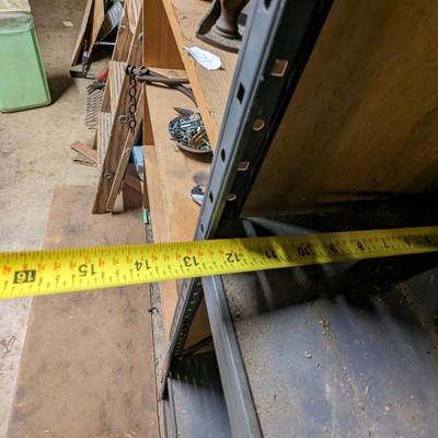 Metal Shelving Unit