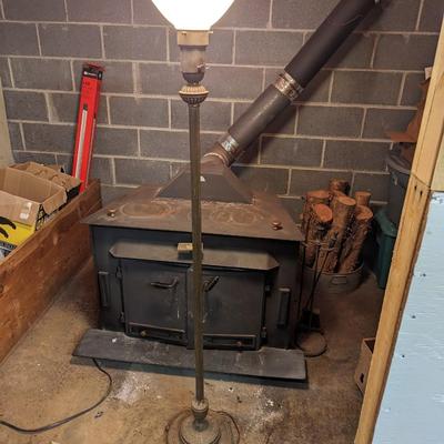 Brass Floor Lamp