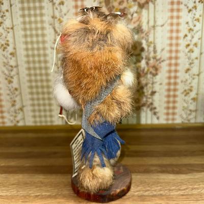 13 KACHINA DOLL HUMMING BIRD DANCER 8" ARTIST SIGNED