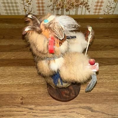 13 KACHINA DOLL HUMMING BIRD DANCER 8" ARTIST SIGNED