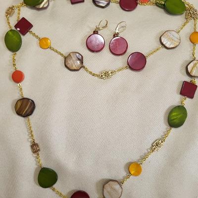 MATCHING NECKLACE AND EARRINGS AND MORE