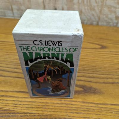C. S. Lewis-The Chronicles Of Narnia-RARE Early Printings-All 7 Books & Slipcase