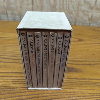 C. S. Lewis-The Chronicles Of Narnia-RARE Early Printings-All 7 Books & Slipcase