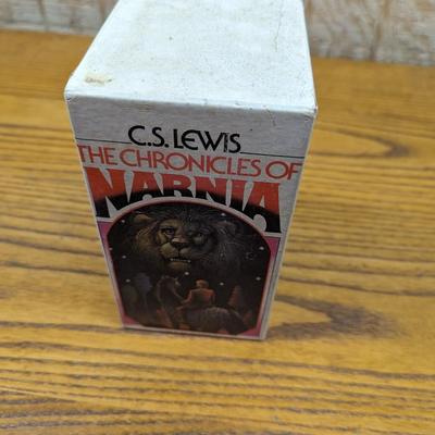C. S. Lewis-The Chronicles Of Narnia-RARE Early Printings-All 7 Books & Slipcase