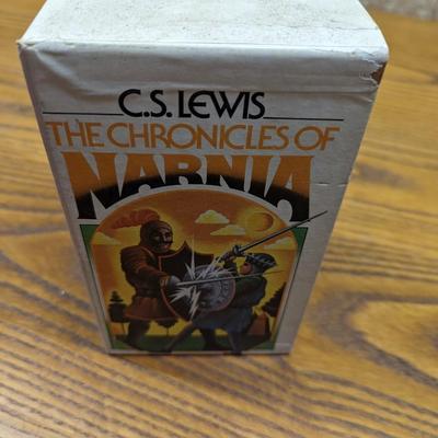 C. S. Lewis-The Chronicles Of Narnia-RARE Early Printings-All 7 Books & Slipcase