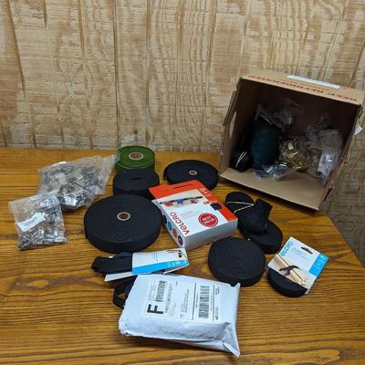 Assortment Of Velcro Bib Clips Toy Holders