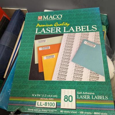 Assortment Of Office Supplies